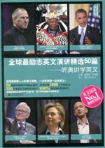 全球最励志英文演讲精选50篇：听演讲学